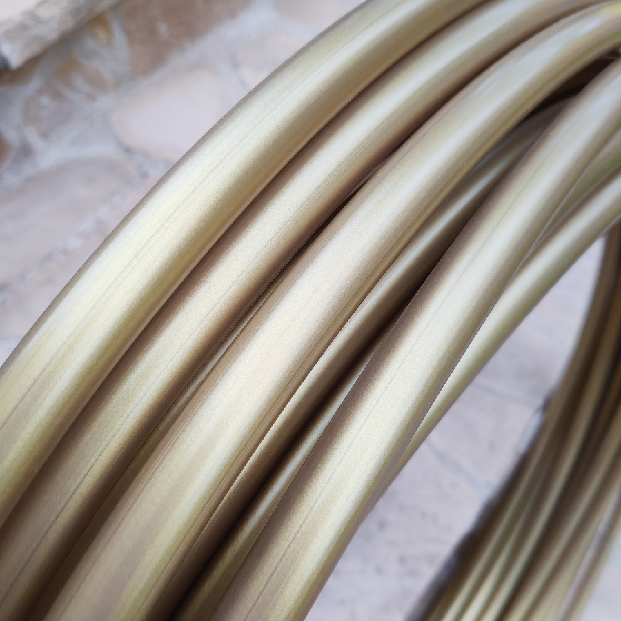 gold hula hoop polipro